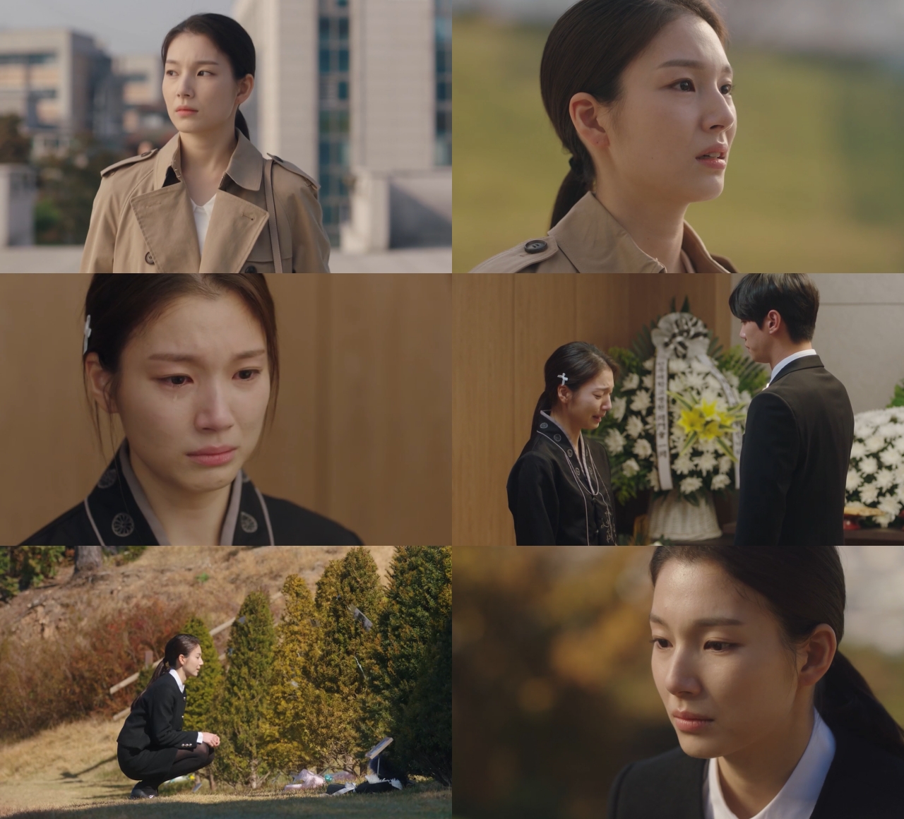 ‘일당백집사’ 한동희, 母 빈소서 이준영 위로에 오열